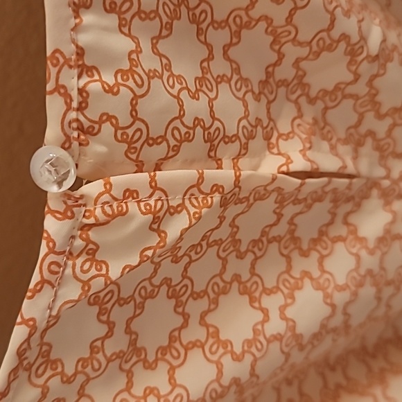 NWOT geometric patterned tie waist dress 💛 - Picture 15 of 16